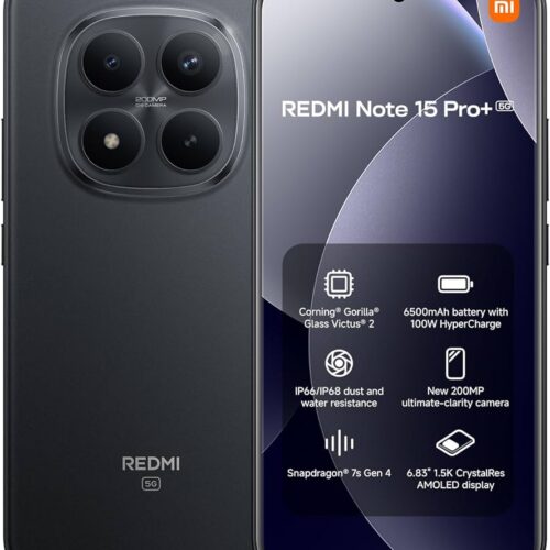 Xiaomi Redmi Note 15 Pro+ 8/256GB DS 5G Black