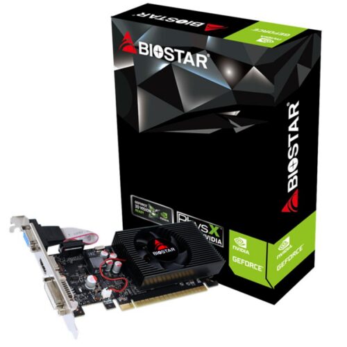 Biostar Graphics Card||Nvidia|Geforce Gt 730|700 Mhz|2 GB|Gddr3|128 Bit|Pci Express 2.0|Active|Vn7313Thx1