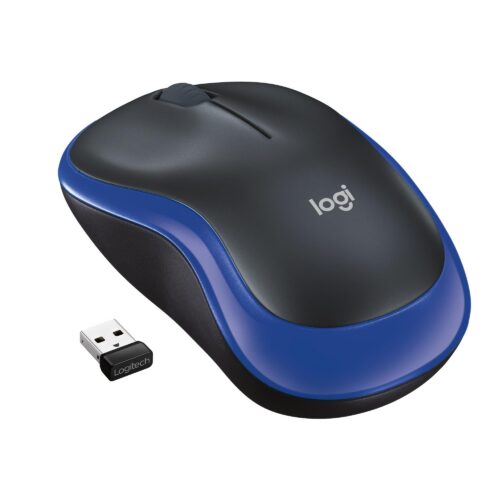 Logitech Mouse Usb Optical Wrl M185 Blue 910-002239
