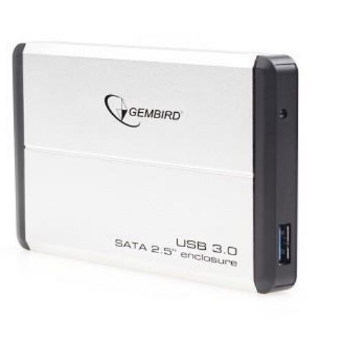 Gembird Hdd Case Ext. Usb3 2.5 Silver Ee2-U3S-2-S