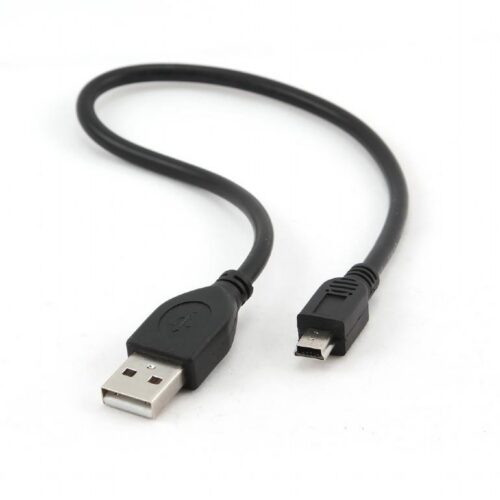 Gembird Cable Usb2 Am-Mini 30Cm Black Ccp-Usb2-Am5P-1