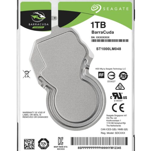 Seagate Hdd Barracuda 5400 1TB