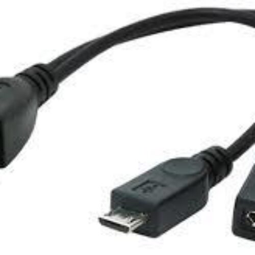 Gembird Cable Usb Otg Af +Micro Bf To Micro Bm A-Otg-Afbm-04