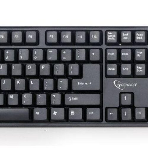 Gembird Keyboard +Mouse Wrl Eng Desktop Kbs-W-01