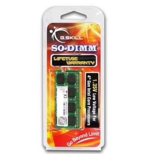 G.skill Nb Memory 8Gb Pc12800 Ddr3/So F3-1600C11S-8Gsl