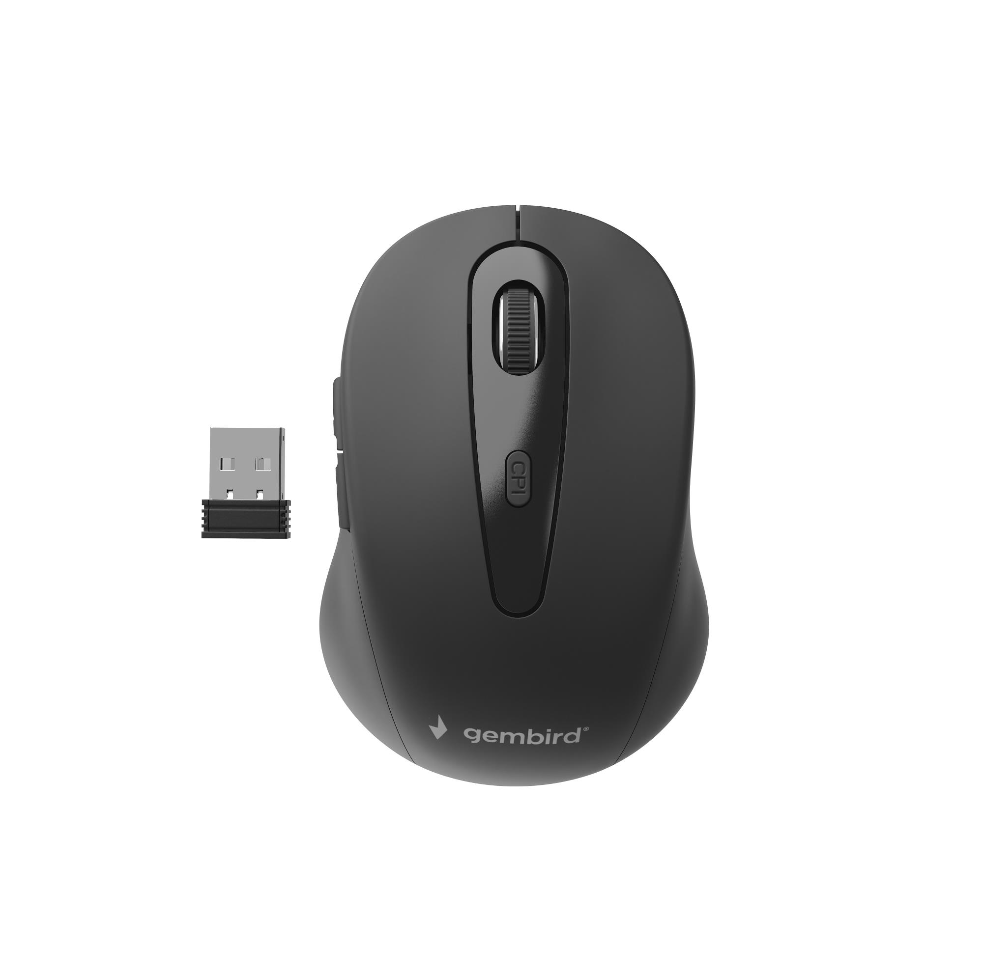 Gembird Mouse Blueth Optical Black Muswb-6B-01