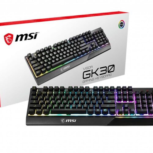 MSI Keyboard Gaming Black Eng Vigor Gk30 Us