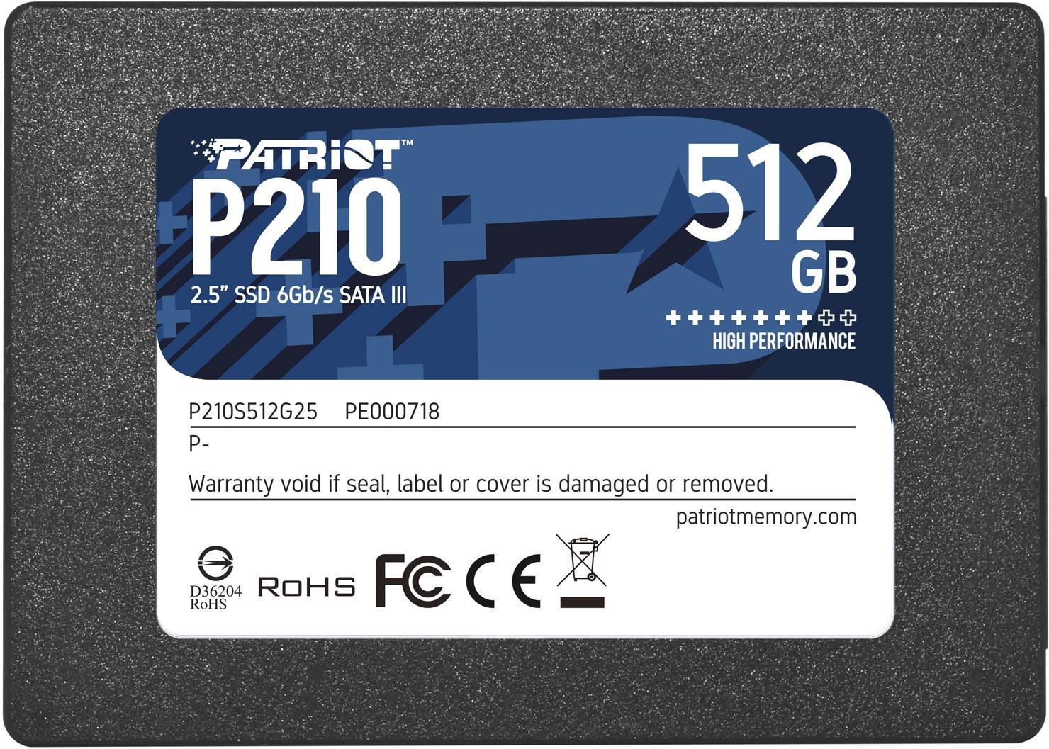 Patriot SSD P210 512GB