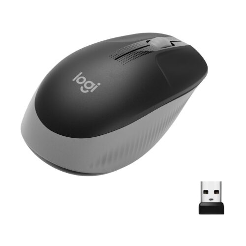 Logitech Mouse Usb Optical Wrl M190 Grey 910-005906
