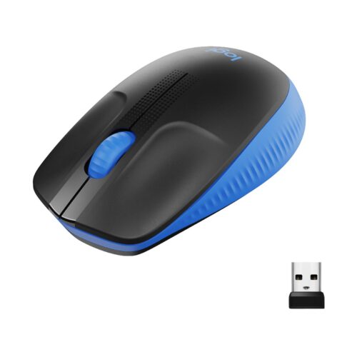 Logitech Mouse Usb Optical Wrl M190 Blue 910-005907