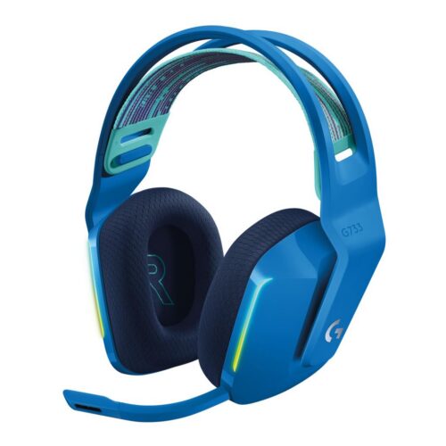 Logitech Headset Gaming G733 Wrl Blue 981-000943