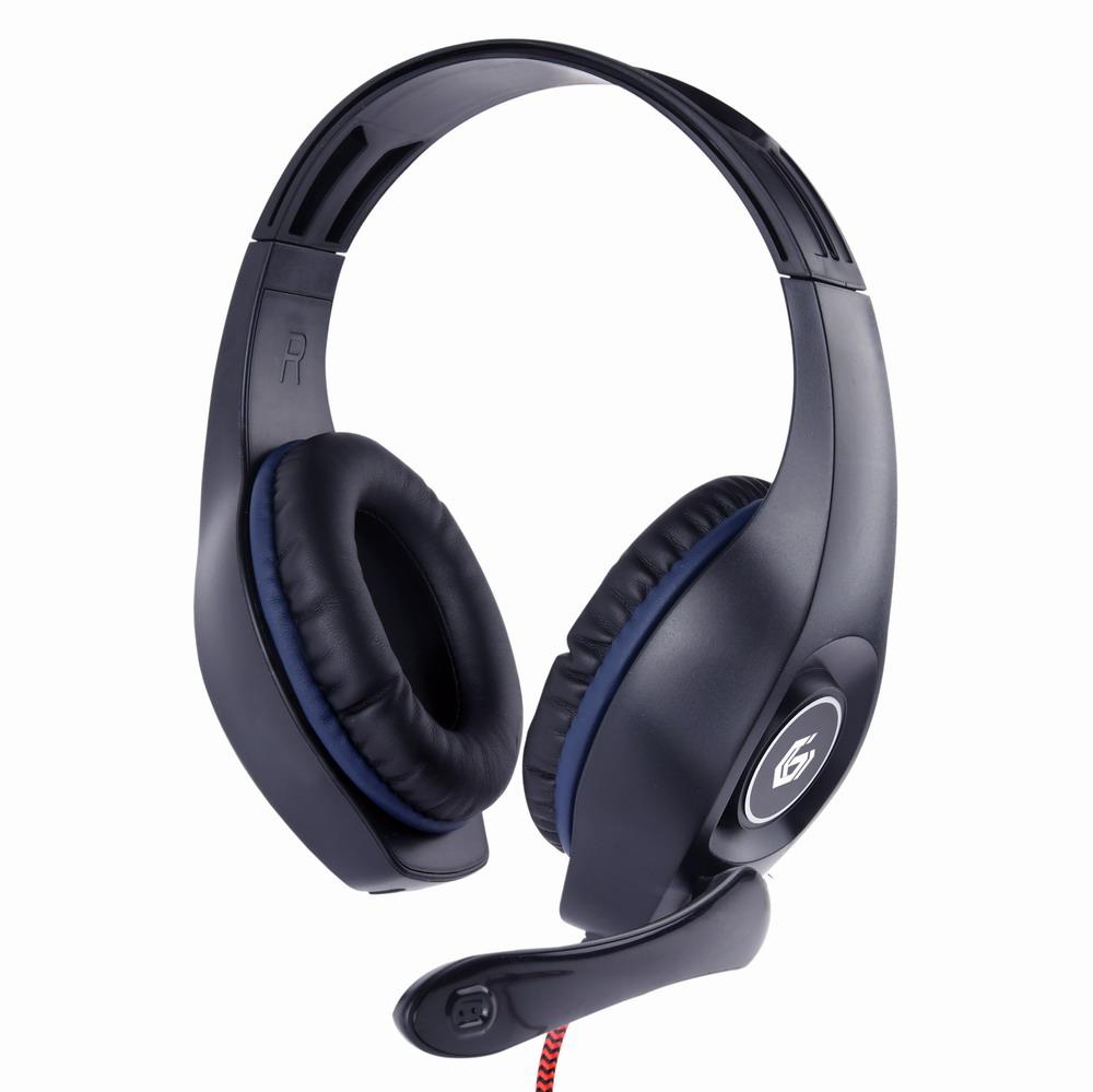 Gembird Headset Gaming Blue Black Ghs-05-B
