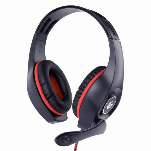 Gembird Headset Gaming Red Black Ghs-05-R