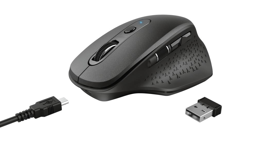Trust Mouse Usb Optical Wrl Ozaa Black 23812