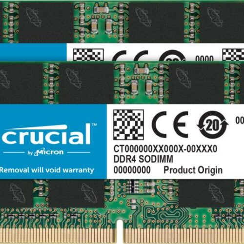 Crucial Nb Memory 32Gb Pc25600 Ddr4 So/Kit2 Ct2K16G4Sfra32A