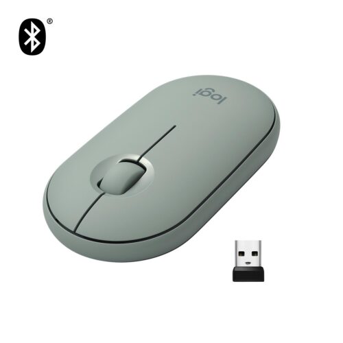 Logitech Mouse Usb Optical Wrl M350 Eucalyptus 910-005720