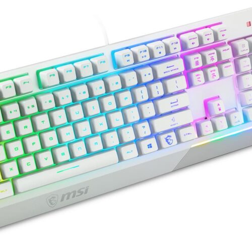 MSI Keyboard +Mouse Vigor Gk30 Combo White Us