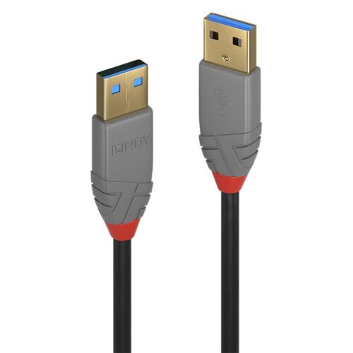 Lindy Cable Usb3.2 Type A 5M Anthra 36754