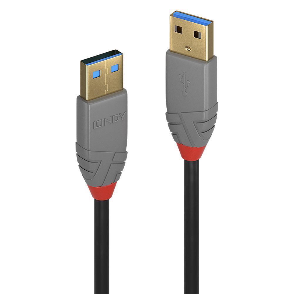 Lindy Cable Usb3.2 Type A 5M Anthra 36754