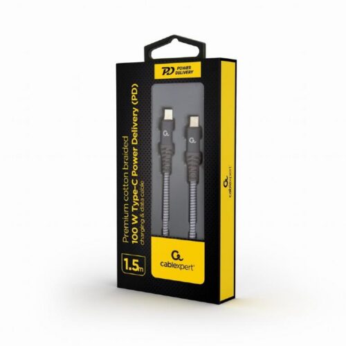 Gembird Cable Usb-C Pd 1.5M Cc-Usb2B-Cmcm100-1.5M