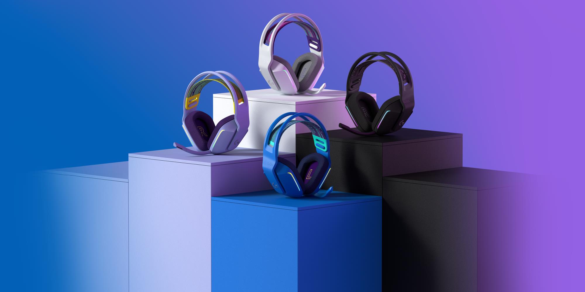 Logitech Headset Gaming G733 Wrl White 981-000883