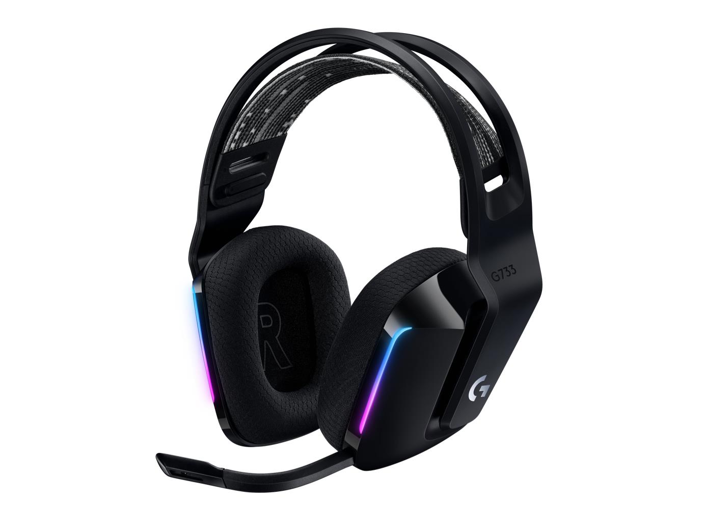 Logitech Headset Gaming G733 Rgb Wrl Black 981-000864