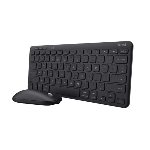Trust Keyboard +Mouse Wrl Opt. En Lyra 24843