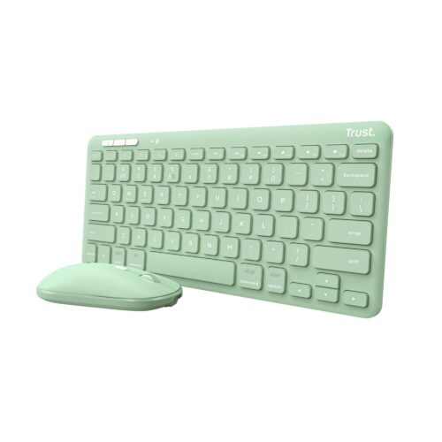 Trust Keyboard +Mouse Wrl Lyra Green 24942