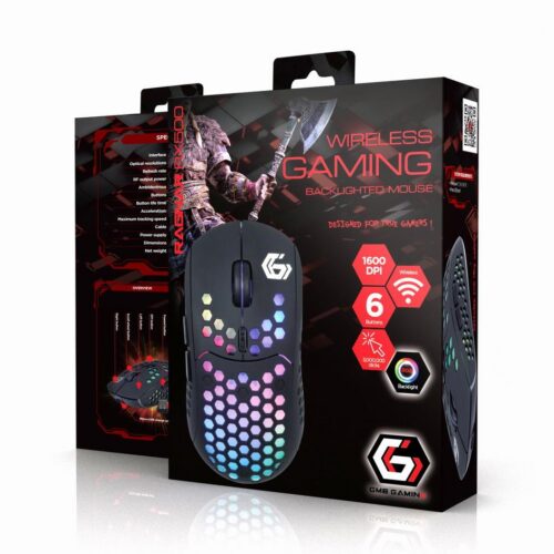 Gembird Mouse Usb Optical Wrl Rgb Gam Musg-Ragnar-Wrx500