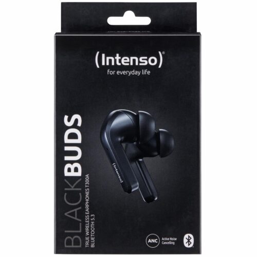 Intenso Headset Buds T300A Black 3720300