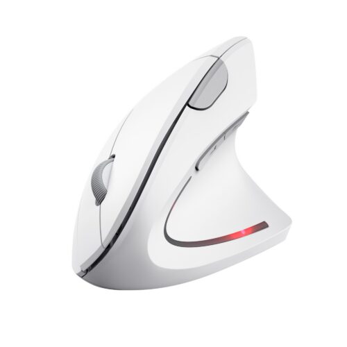 Trust Mouse Usb Optical Wrl Verto Ergonomic White 25132