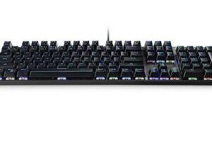 Mediarange Keyboard Gs101 Black Silver Mrgs101-Uk