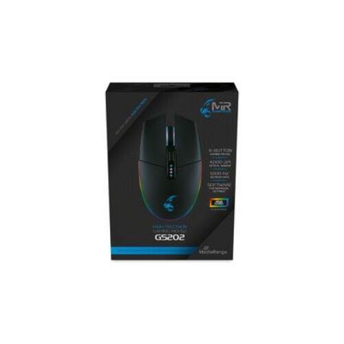 Mediarange Mouse Usb Optical Black Mrgs202