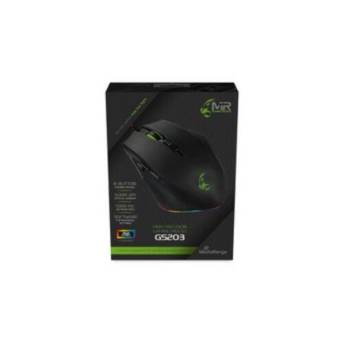 Mediarange Mouse Usb Optical Black Mrgs203