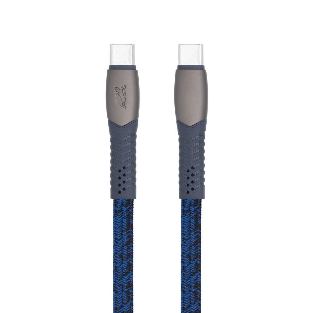Rivacase Cable Usb-C To Usb-C 1.2M Blue Ps6105 Bl12