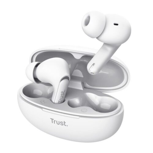 Trust Headset Earbuds Yavi Bt Enc White 25172