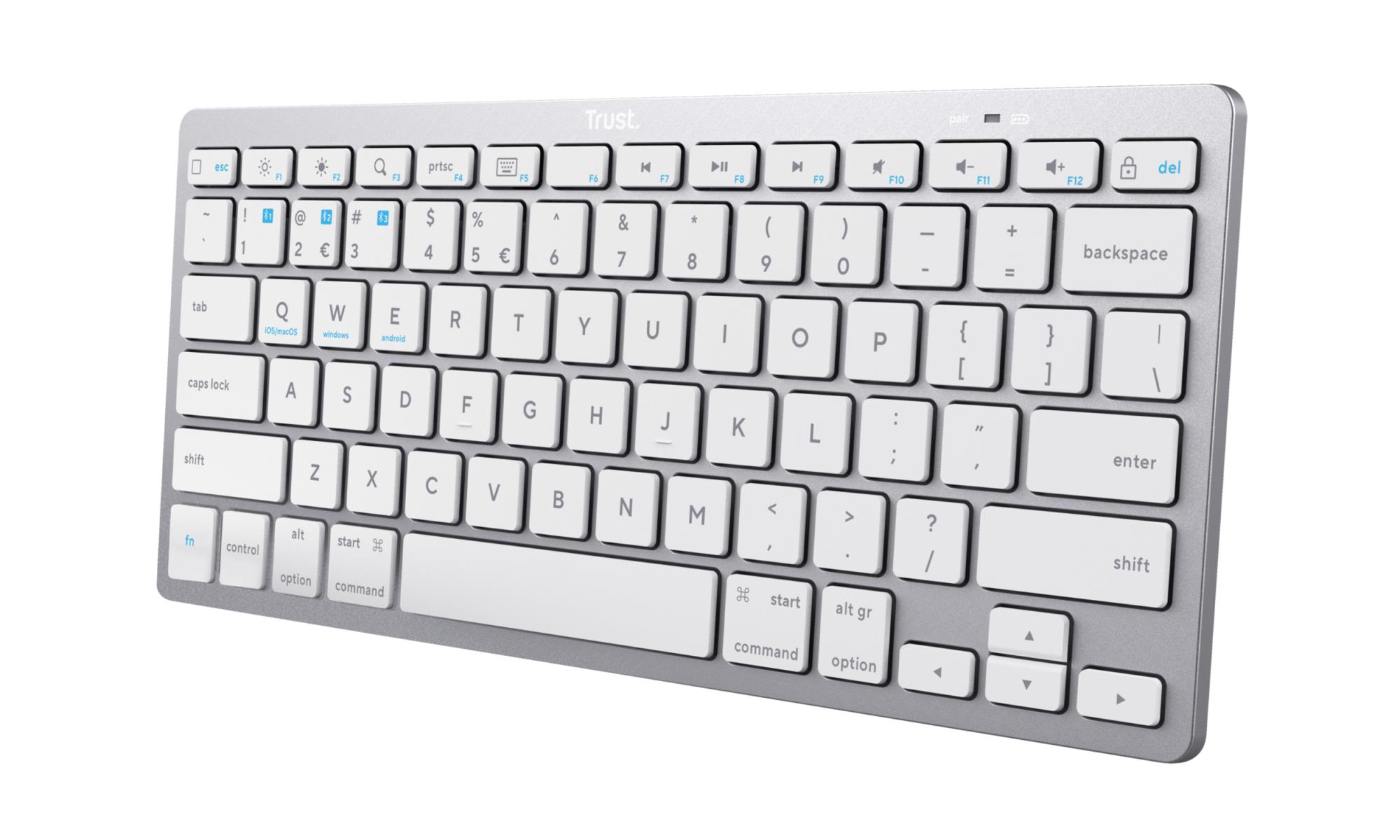 Trust Keyboard Wrl Basics Bluetooth Eng 24651