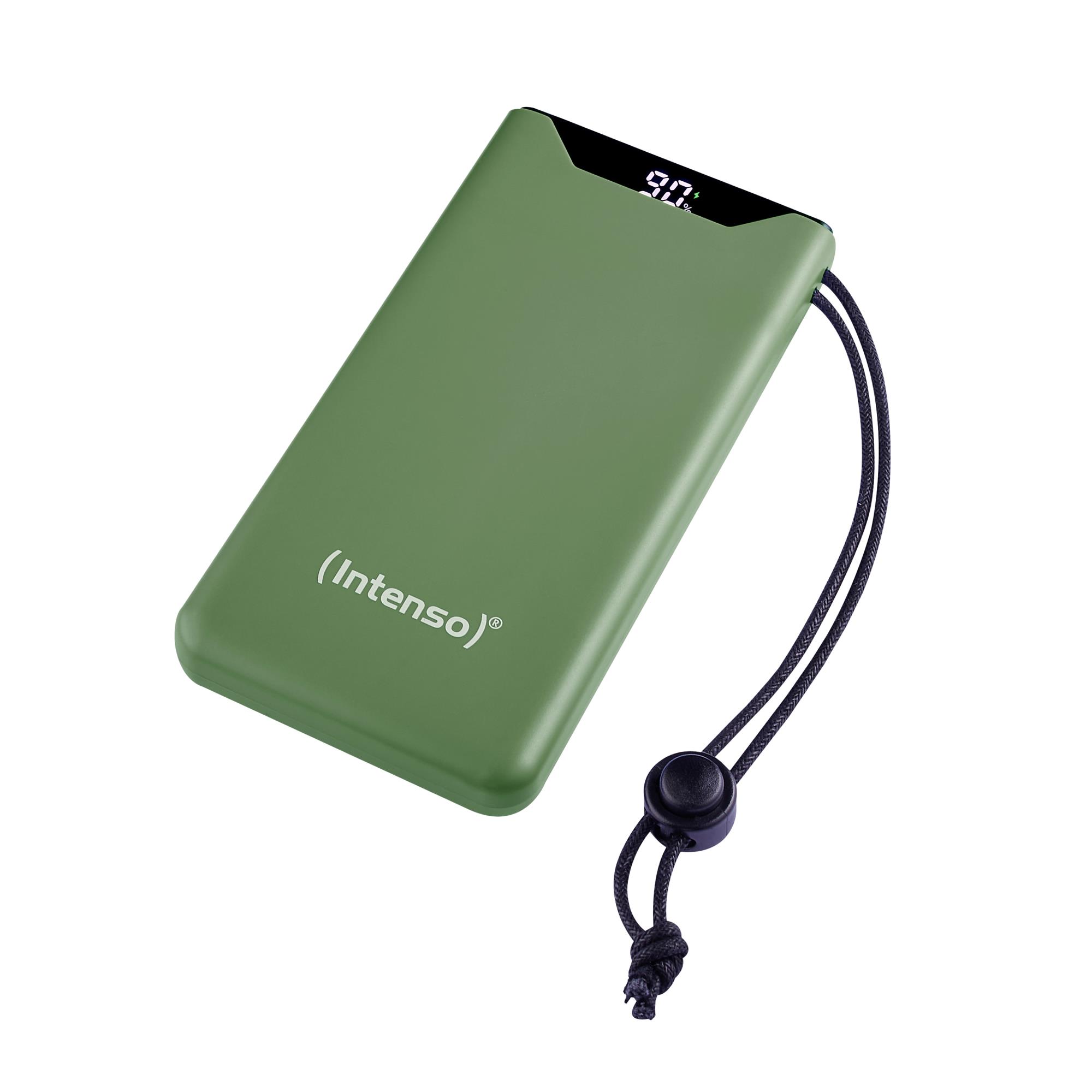 Intenso Power Bank Usb 10000Mah Qc3.0 Green 7332037