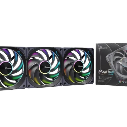 Seasonic Case Fan 120Mm Argb 3-Pack Magflow-Argb-3