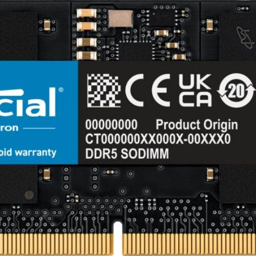 Crucial Nb Memory 24Gb Ddr5-5600/So Ct24G56C46S5