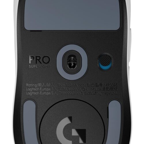 Logitech Mouse Usb Optical G Pro X Sup Light2 Wht 910-006638