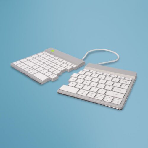 R-Go Tools Keyboard Wrl Compact Break White Rgosbuswlwh