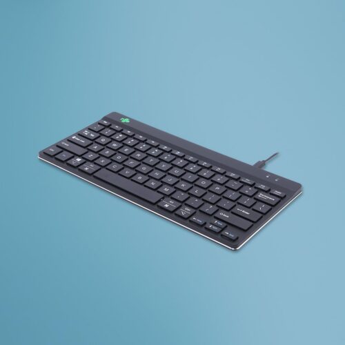 R-Go Tools Keyboard Compact Break Eng Black Rgocouswdbl