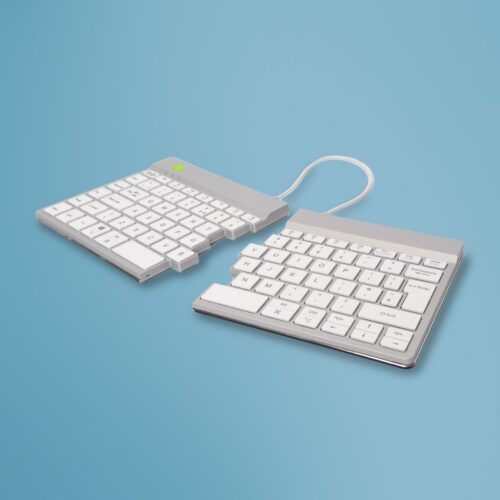 R-Go Tools Keyboard Wrl Split Break White Rgosbukwlwh