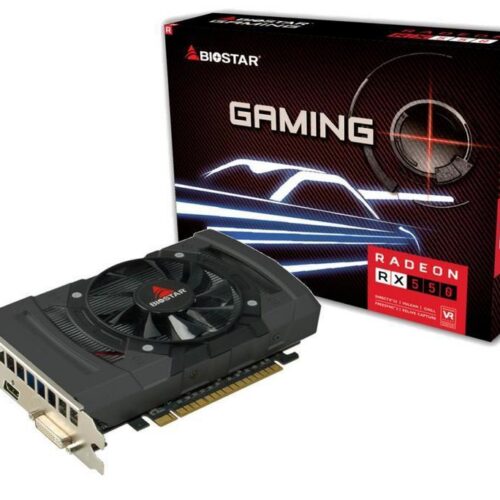 Biostar Graphics Card Amd Radeon Rx 550 1100 4GB