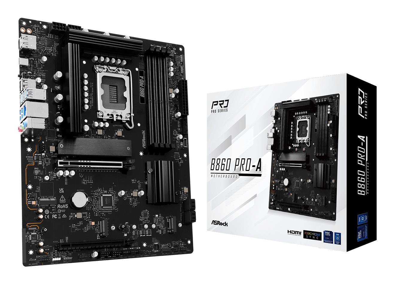 Asrock Mainboard Intel B860 Express LGA1851