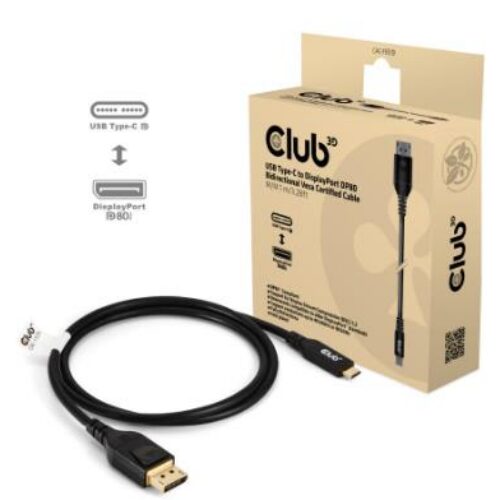 Club3D Cable Usb-C To Dp 1M M Cac-1559
