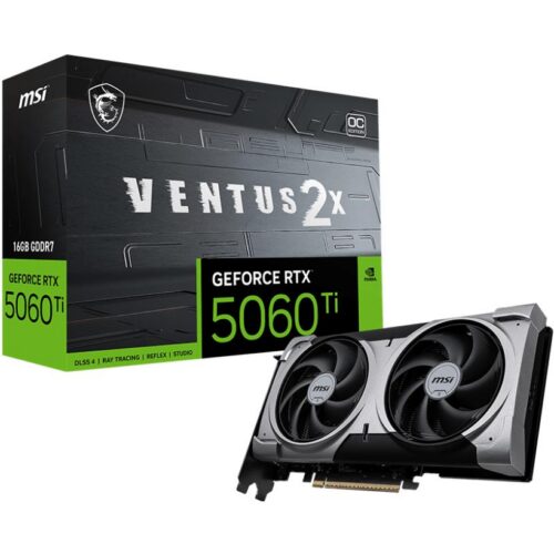 MSI Graphics Card Nvidia Geforce Rtx 5060 Ti 16GB