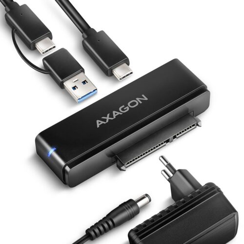 Axagon SSD Acc Adapter Usb-C Sata 6G