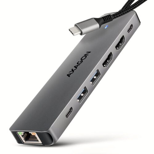 Axagon O Hub Usb-C 7In1 Dual 4K 0.15M Hmc-7Hx2